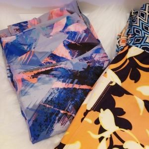 3 Pairs Ankle Workout Leggings med/large